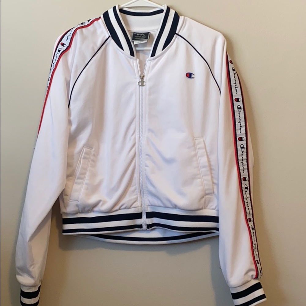 Champion zip-up jacket
